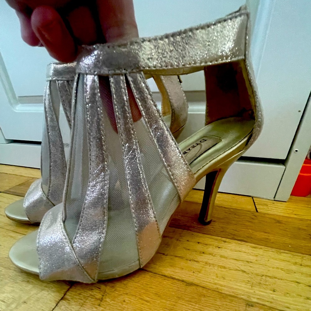 Gold heels